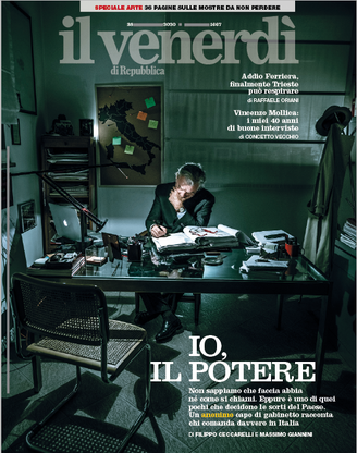 Sul "Venerdì" il potere senza volto