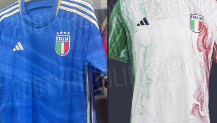 Nazionale, ecco la nuova maglia Adidas ispirata al marmo