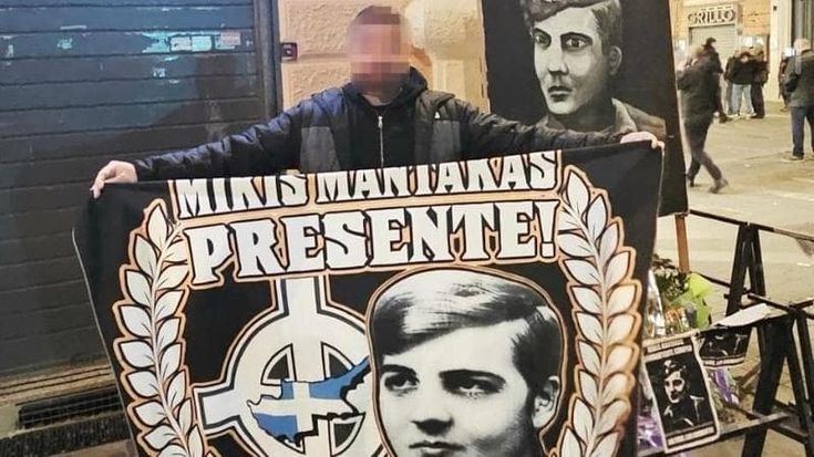 Celtiche e bandiere nere, alla commemorazione per Mantakas anche i nazionalisti dell’Apoel Nicosia