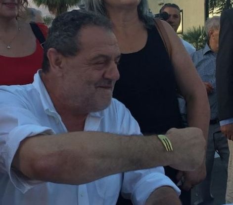 Il mio San Marzano D.O.P., Casolaro dona a Vissani un bracciale personalizzato