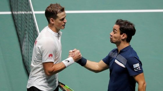 Tennis, Coppa Davis: l'Italia inizia male, il Canada vince 2-1