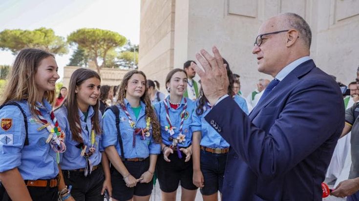 Tra giochi e preghiere la carica degli scout al Giubileo dei Giovani