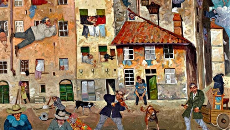L’umanità surreale di Roberto Fontirossi in mostra alla Gamc di Viareggio