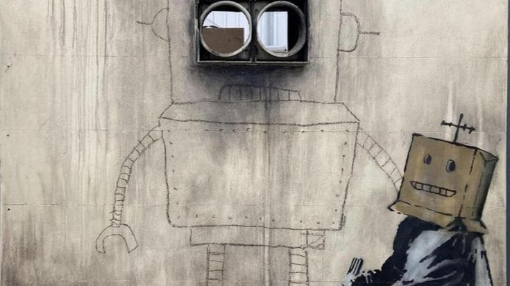 "Painting walls" di Banksy in mostra alla Villa Reale di Monza