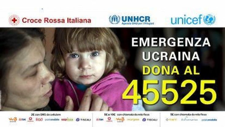 Ucraina, dona al 45525: il numero solidale per inviare aiuti alla popolazione colpita dalla guerra