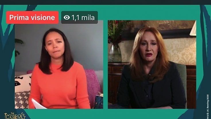 J.K. Rowling in diretta Facebook: "Ecco la mia fiaba per aiutare i bambini"