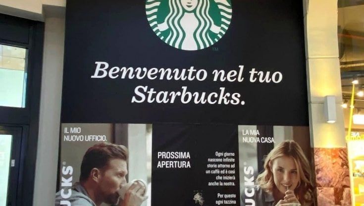 Firenze, Starbucks apre ai Gigli, grande attesa per l'inaugurazione