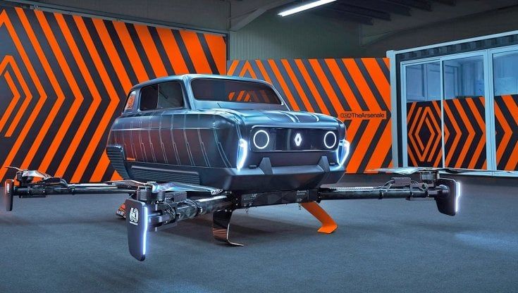 La Renault 4 spicca il volo