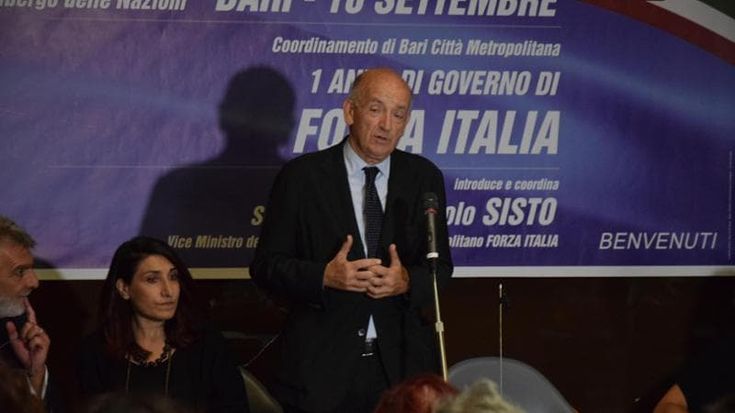Bari, l’affondo del viceministro Sisto: “Non è una città sicura, con noi al Comune tornerà ad esserlo”