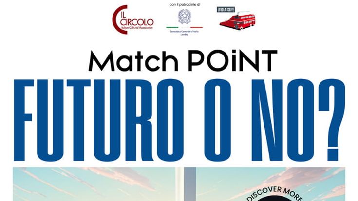 Match Point, terza edizione del concorso letterario per gli italiani del Regno Unito