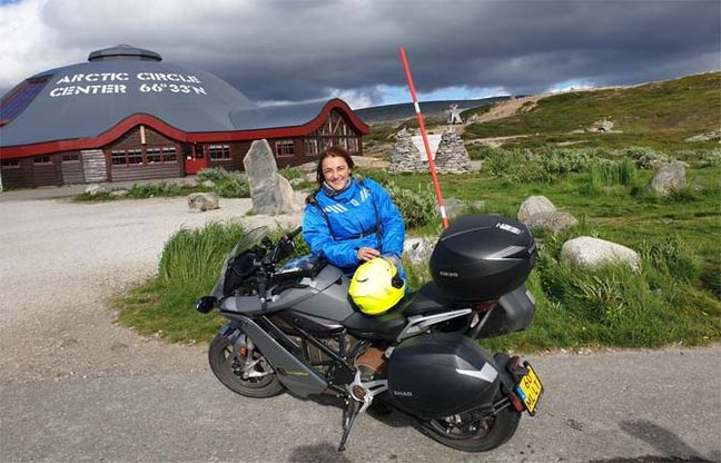 A Capo Nord con la moto elettrica