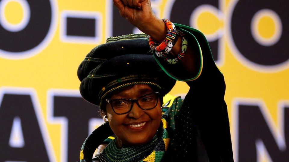 ex moglie di nelson mandela