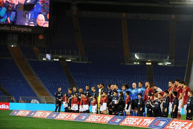 Roma-Inter, mezzo stadio Olimpico chiuso