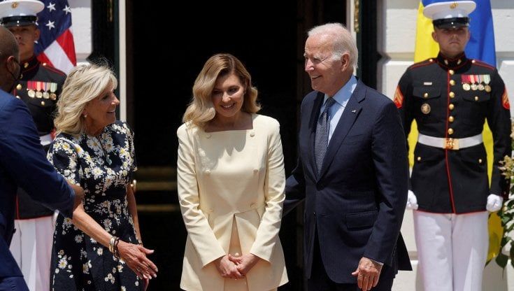 Ucraina-Usa, Olena Zelenska incontra Jill Biden alla Casa Bianca