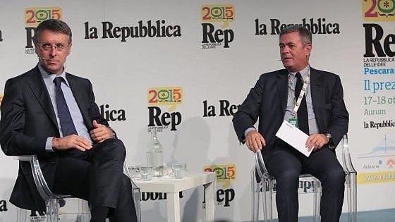 Repidee, Cantone incontra Ezio Mauro: "La corruzione si può battere ma serve svolta della politica"