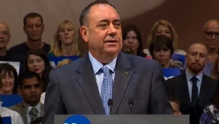 Scozia, l'appello al voto di Salmond: "E' l'occasione della nostra vita"