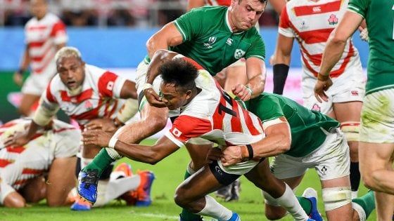 Mondiali rugby, sorpresa Giappone: battuta l'Irlanda 19-12