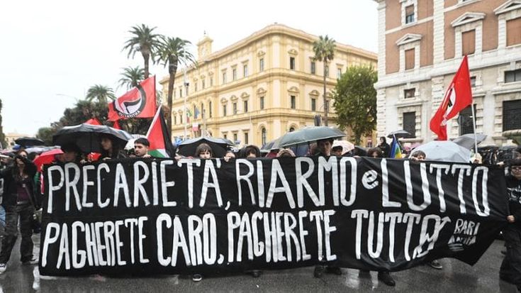 “Stop rearmament and the cost of living crisis”. The voices of those calling for a future