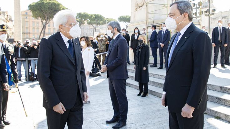 25 aprile, il discorso di Draghi: "Gli italiani non furono tutti brava gente"