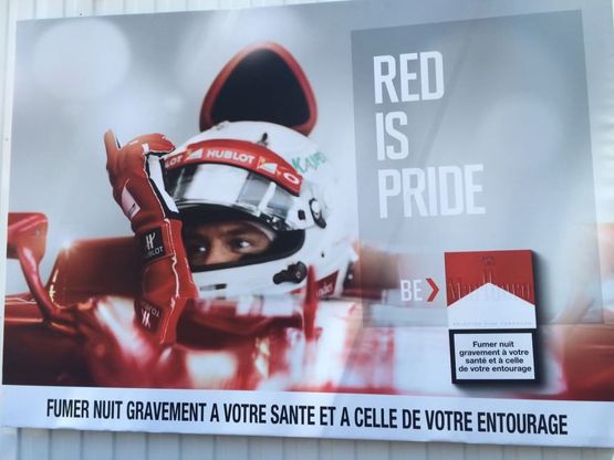 Montecarlo, Vettel testimonial del fumo imbarazza la Ferrari 