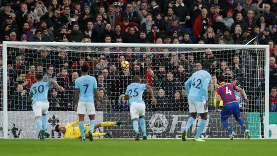 Inghilterra, il Crystal Palace ferma la striscia vincente del Man City