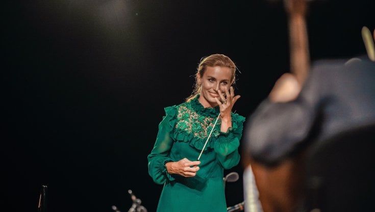 Beatrice Venezi: "Avere il pubblico a un concerto è già un successo"