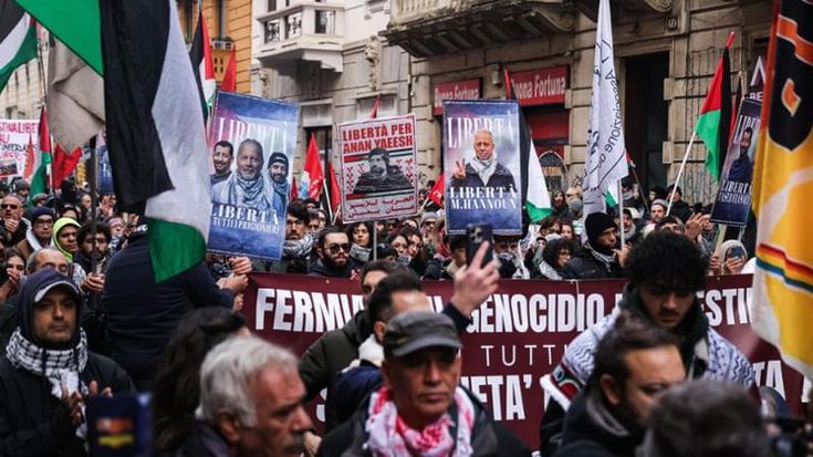 Corteo proPal a Milano, il figlio di Hannoun: “Netanyahu dovrebbe stare in carcere, non mio padre”
