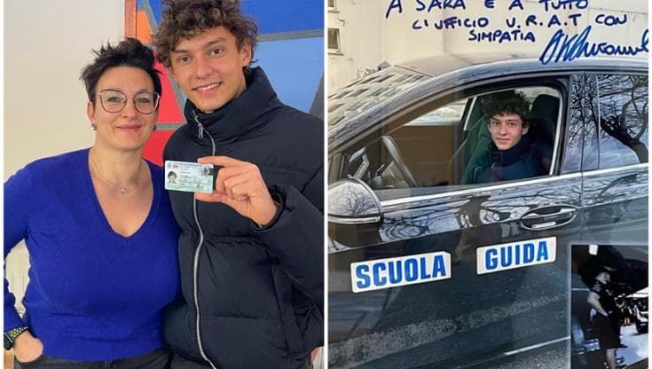 Quando Kimi Antonelli prese la patente: “Si era allenato col cambio manuale e non mise la freccia”