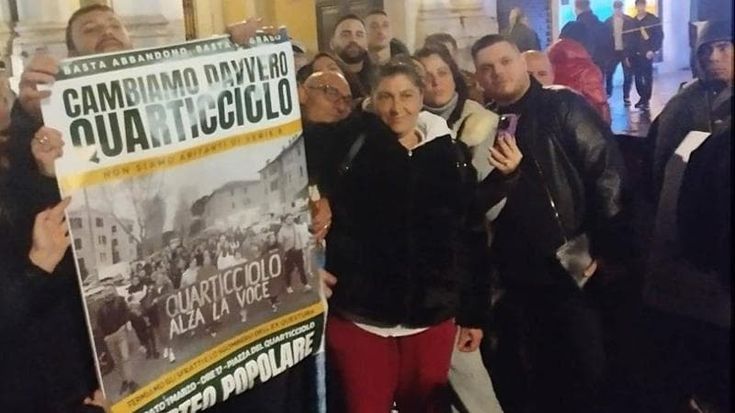Quarticciolo in piazza contro il modello Caivano: “Ecco il nostro piano per cambiare il quartiere”