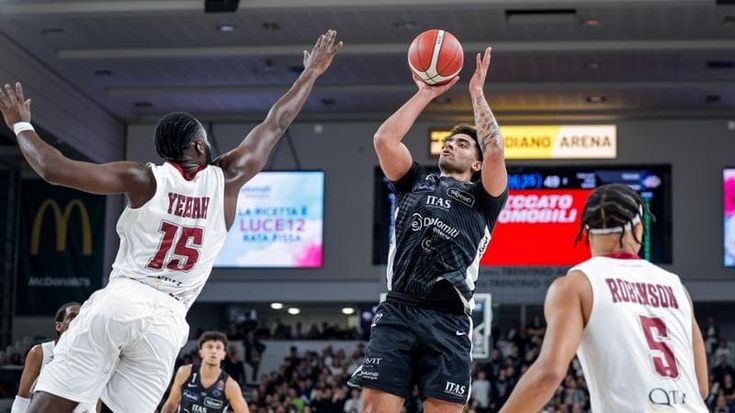 Trento batte Reggio Emilia in volata: è in semifinale di Coppa Italia