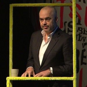 Edi Rama: "La politica? In Albania ora &egrave; un'arte"