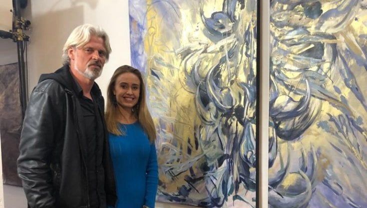 Al Ducale espone anche la figlia di Skuhravy, ex bomber del Genoa di Bagnoli