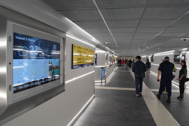 Inaugurato il nuovo sottopassaggio: unirà le tre stazioni del centro di Bari