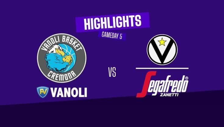 Basket Serie A, gli highlights di Cremona - Bologna