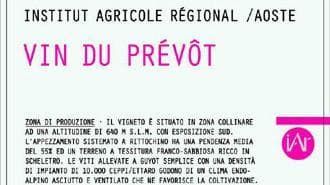 Il vin du prévôt rosso valdostano