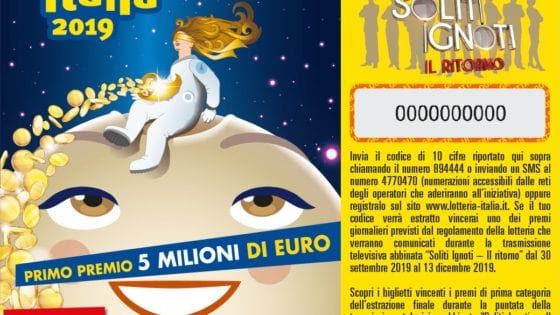 Lotteria Italia: tutti riscossi i premi di prima categoria, ma negli ultimi 20 anni “dimenticate” vincite per oltre 27 milioni di euro