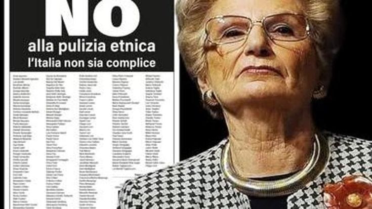 Liliana Segre di nuovo sotto attacco dopo le polemiche sull’appello contro la pulizia etnica a Gaza