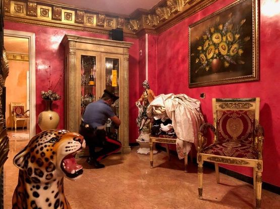 Clan Casamonica, oro e gattopardi: ecco le case esagerate
