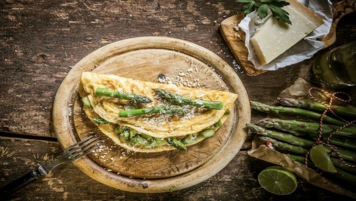 L'omelette di asparagi