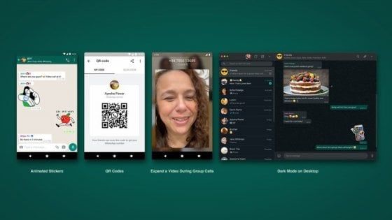 Whatsapp, novità in arrivo: dagli sticker animati ai codici QR