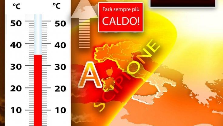 Dal weekend torna Scipione, l’anticiclone africano: farà sempre più caldo