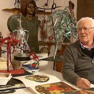 Addio allo scultore Angelo Canevari, fu allievo di Burri
