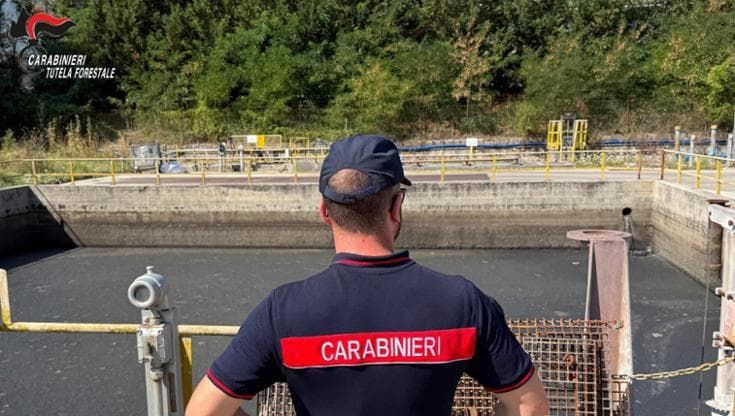 Miasmi in Alta Irpinia, carabinieri sequestrano il depuratore di Nusco: gravi violazioni ambientali