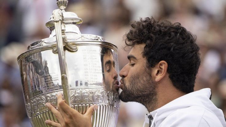 Berrettini campione e gentleman: dopo la vittoria al Queen's fa i complimenti alla telecronista della Bbc che va in pensione 