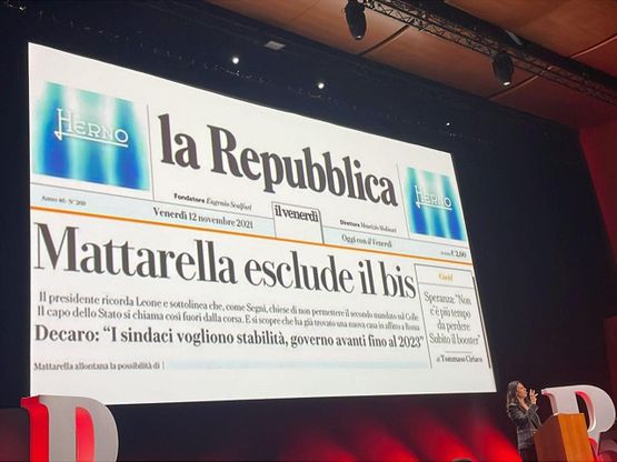 La festa per i 50 anni di Repubblica, l'ironia di Geppi Cucciari