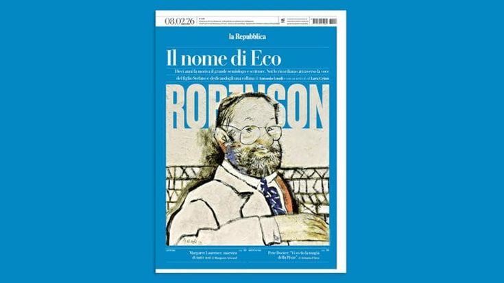 Il nome di Eco, sul nuovo Robinson