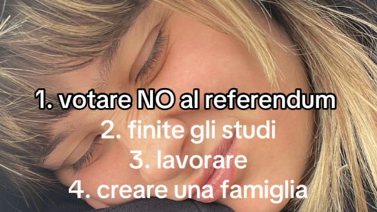 Referendum, la mobilitazione dei giovani su TikTok: #iovotono scala i trend