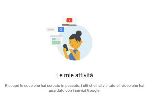 My Activity, ecco come conoscere e cancellare ciò che Google sa di te