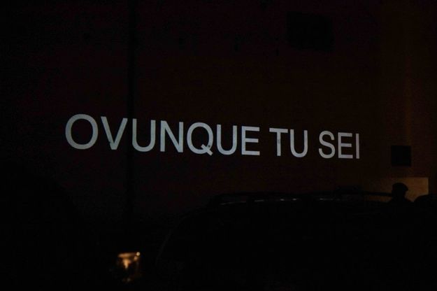 Stand Up For Africa, videoproiezioni sulle facciate di Pratovecchio  