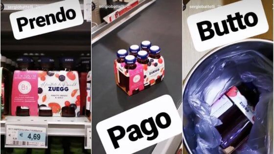  Il "succhino di cittadinanza"? Prendo, pago, butto: Battelli, M5s, boicotta Zuegg e sui social è polemica per lo spreco